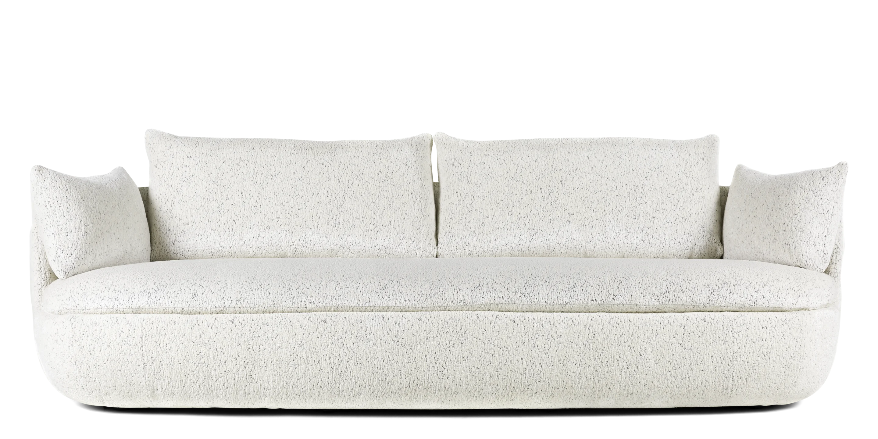 Bart Sofa Dodo Pavone Jacquard front view